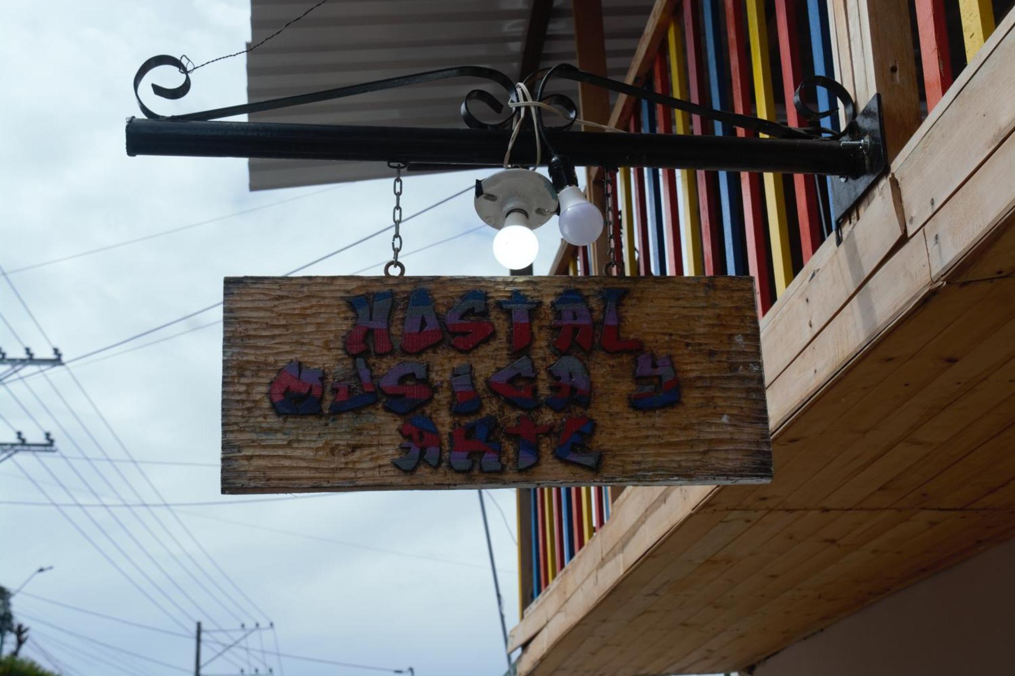 Hostal Musica Y Arte San Agustín Esterno foto