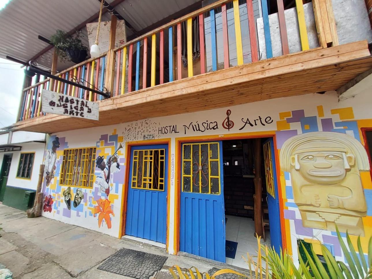 Hostal Musica Y Arte San Agustín Esterno foto